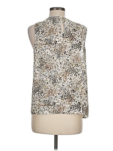 Rose + Olive Sleeveless Blouse (view 2)
