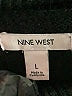 Nine West Solid Black Turtleneck Sweater Size L - photo 7