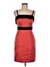 BCBG Paris Color Block Red Cocktail Dress Size 6 - photo 1