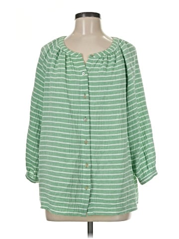 J.Jill 3/4 Sleeve Blouse (view 1)