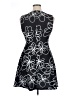 DKNY Graphic Black Casual Dress Size 14 - photo 2