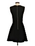 Sandro 100% Polyester Solid Black Casual Dress Size Sm (1) - photo 2