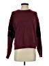 Current/Elliott Color Block Burgundy Pullover Sweater Size XS (0) - photo 1