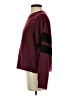 Current/Elliott Color Block Burgundy Pullover Sweater Size XS (0) - photo 5