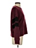 Current/Elliott Color Block Burgundy Pullover Sweater Size XS (0) - photo 4