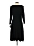 Connected Apparel 100% Polyester Black Casual Dress Size 10 - photo 2