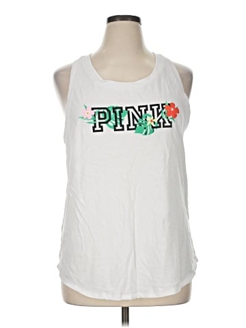 Victoria's Secret Pink Sleeveless T-Shirt (view 1)