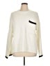 Sanctuary Color Block Ivory Pullover Sweater Size XL - photo 1