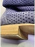 Fendi 100% Leather Blue Boots Size EU 37 1/2 - photo 5