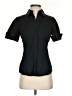 Ann Taylor Black Short Sleeve Blouse Size 2 - photo 1