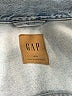 Gap 100% Cotton Silver Blue Denim Jacket Size XS - photo 6
