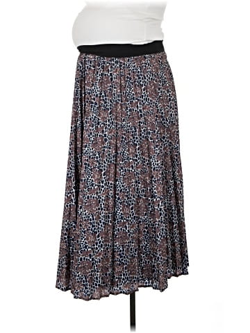 Lilac Casual Skirt (view 1)