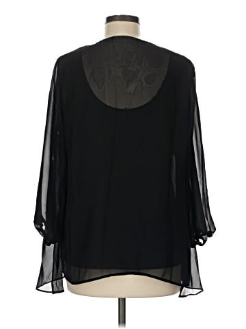 Sag Harbor 3/4 Sleeve Blouse (view 2)