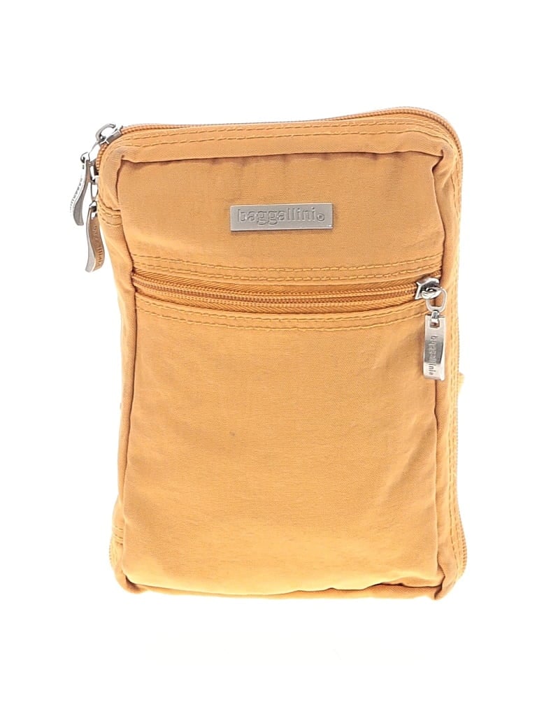 Pre-owned Baggallini Crossbody Bag In Yellow
