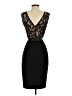Cache 100% Polyester Black Cocktail Dress Size 2 - photo 2