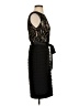 Cache 100% Polyester Black Cocktail Dress Size 2 - photo 4