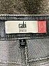 CAbi Chevron-herringbone Gray Silver Jeans Size 6 - photo 7