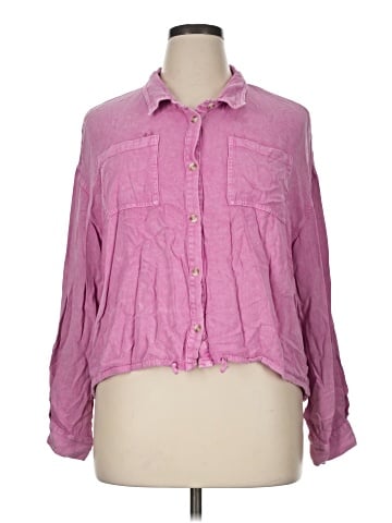 Fate Long Sleeve Button-Down Shirt (view 1)