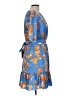 Cynthia Steffe Print Blue Cocktail Dress Size 10 - photo 4