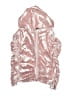 Forever 21 Silver Zip Up Hoodie Size 7 - 8 - photo 1