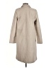 Zara 100% Polyester Tan Coat Size M - photo 2