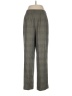 Linda Allard Ellen Tracy 100% Wool Tweed Gray Wool Pants Size 8 - photo 2