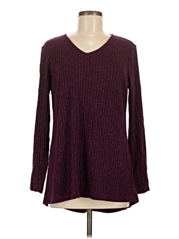 Susan Graver Long Sleeve Top (view 1)