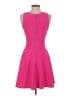 Aqua Solid Pink Cocktail Dress Size S - photo 2