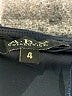 ABS Collection 100% Polyester Solid Black Cocktail Dress Size 4 - photo 7
