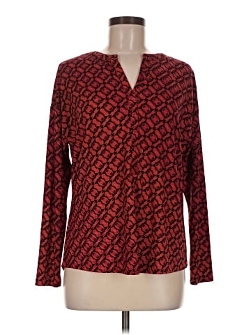 Dana Buchman Long Sleeve Blouse (view 1)