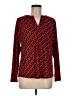 Dana Buchman Red Long Sleeve Blouse Size M - photo 1