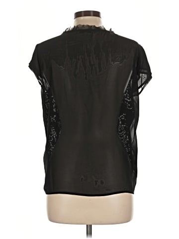 August Silk Short Sleeve Blouse (view 2)