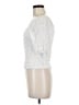 Pieces White Short Sleeve Top Size M - photo 5