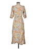 Roxy 100% Viscose Paisley Blue Cocktail Dress Size S - photo 2