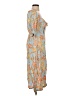 Roxy 100% Viscose Paisley Blue Cocktail Dress Size S - photo 4