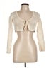 Assorted Brands Ivory Long Sleeve Top Size L (estimated) - photo 1
