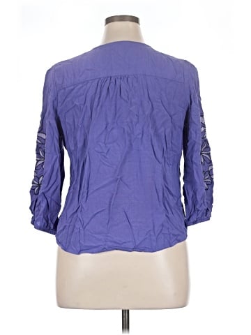 Market and Spruce 3/4 Sleeve Blouse (view 2)
