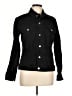 Zadig & Voltaire Black Denim Jacket Size Lg (3) - photo 1