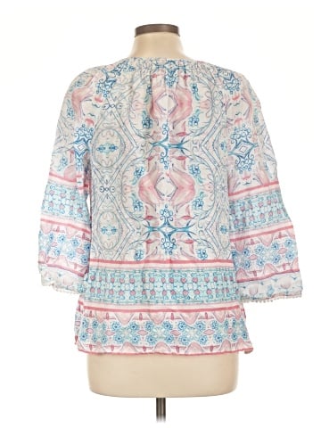 Charter Club 3/4 Sleeve Blouse (view 2)