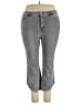 LOGO by Lori Goldstein Chevron-herringbone Gray Jeans Size 18 (petite) - photo 1