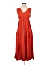 Max Studio Orange Casual Dress Size S - photo 1