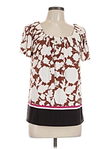 Ann Taylor Factory Short Sleeve T-Shirt (view 1)