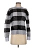 ALLSAINTS Checkered-gingham Silver Pullover Sweater Size S - photo 1
