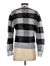 ALLSAINTS Checkered-gingham Silver Pullover Sweater Size S - photo 2