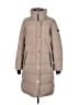 DKNY 100% Polyester Tan Coat Size M - photo 1