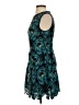 Milly Paisley Teal Cocktail Dress Size 2 - photo 5