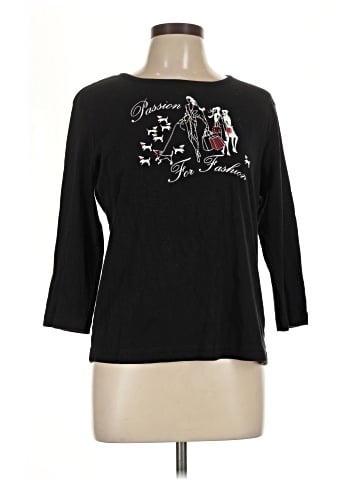 Nicole Miller 3/4 Sleeve T-Shirt (view 1)