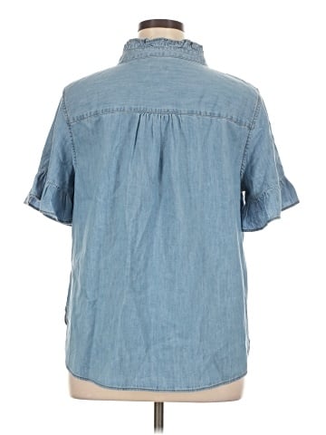 Talbots Short Sleeve Blouse (view 2)
