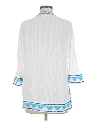 Sigrid Olsen 3/4 Sleeve Blouse (view 2)