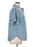 Talbots 100% Cotton Blue Short Sleeve Blouse Size 1X - photo 4
